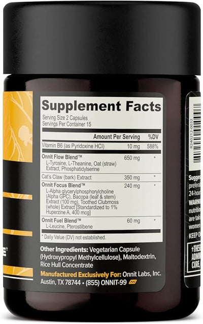 Alpha Brain Nootropic Brain Supplement