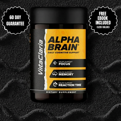 Alpha Brain Nootropic Brain Supplement